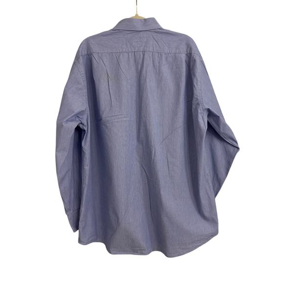 Tommy Hilfiger Blue Long Sleeve Button Down Shirt Size Men's XL - Picture 2 of 4